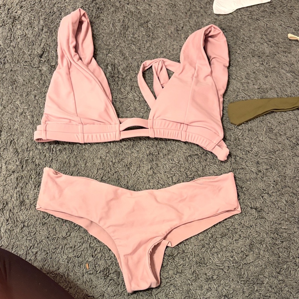 Blush Pink Two-Piece Bikini Set